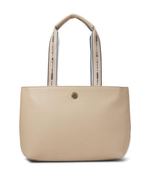 Tommy Hilfiger Womens Sylvie II Tote Fawn Large